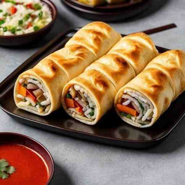 Куриные рулетики Королевские